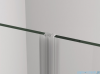 Ronal Cadura Black Line drzwi wahadłowe 80cm dwuczęściowe profile czarny mat CA2C0800607